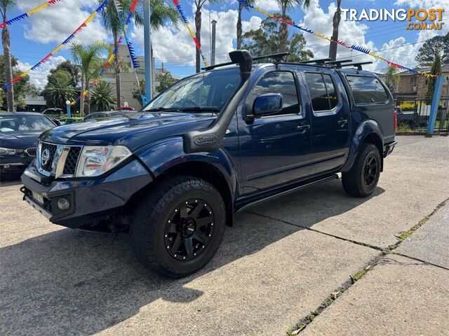 2011 NISSAN NAVARA ST D40S6MY12 UTILITY