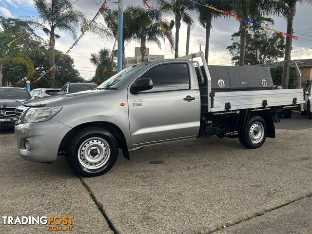 2014 TOYOTA HILUX WORKMATE TGN16RMY14 CAB CHASSIS