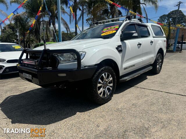 2015 FORD RANGER WILDTRAK PXMKII UTILITY