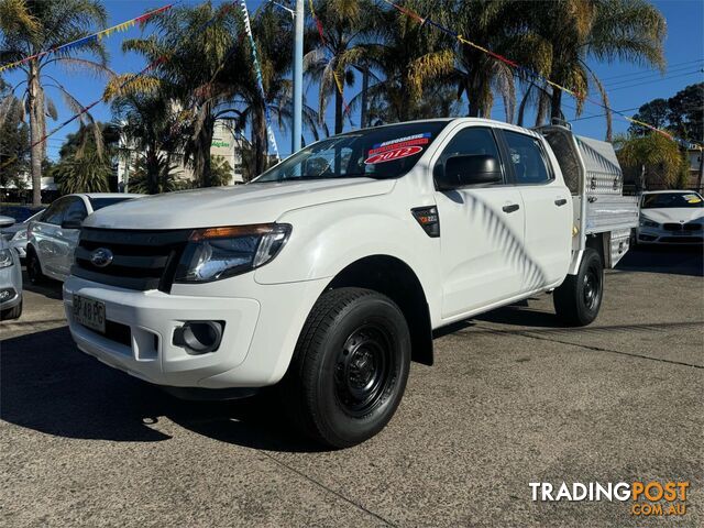 2012 FORD RANGER XLHI RIDER PX CAB CHASSIS
