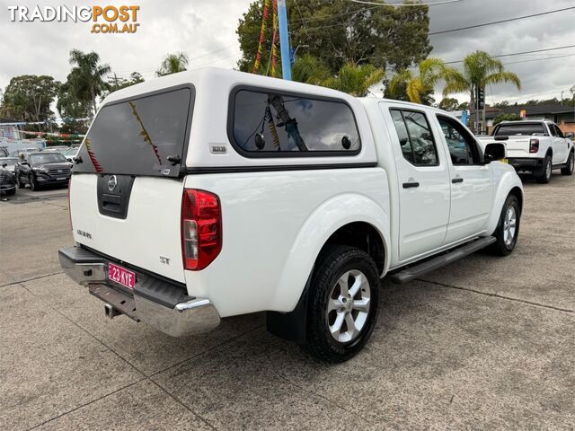 2013 NISSAN NAVARA ST D40S6MY12 UTILITY - photo 4 of 17