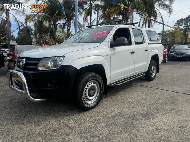 2012 VOLKSWAGEN AMAROK TDI400 2HMY12 5 CAB CHASSIS