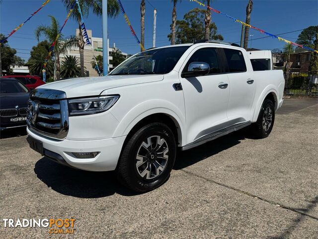 2021 GWM UTE CANNON L NPW UTILITY