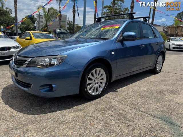 2009 SUBARU IMPREZA R G3MY09 HATCHBACK