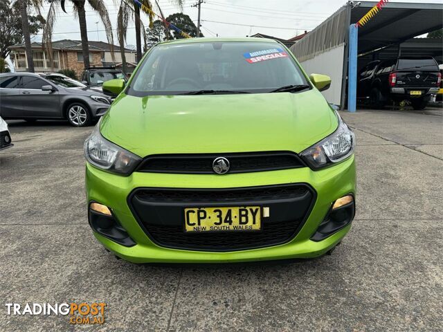 2016 HOLDEN SPARK LS MPMY17 HATCHBACK