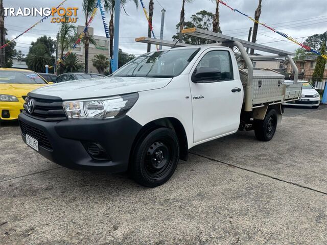 2018 TOYOTA HILUX WORKMATE GUN122R CAB CHASSIS