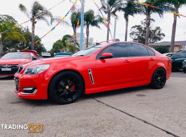 2015 HOLDEN COMMODORE SV6 VFIIMY16 SEDAN