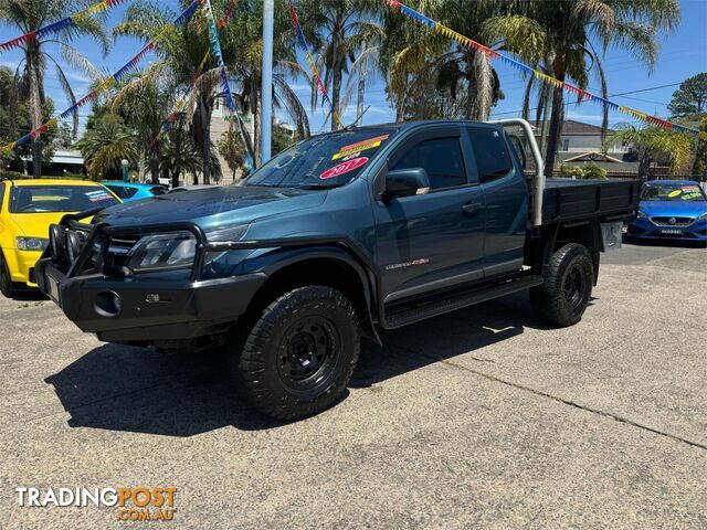 2017 HOLDEN COLORADO LS RGMY17 CAB CHASSIS