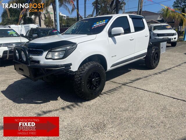2012 HOLDEN COLORADO LX RGMY13 CAB CHASSIS