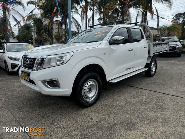 2017 NISSAN NAVARA RX D23S2 CAB CHASSIS