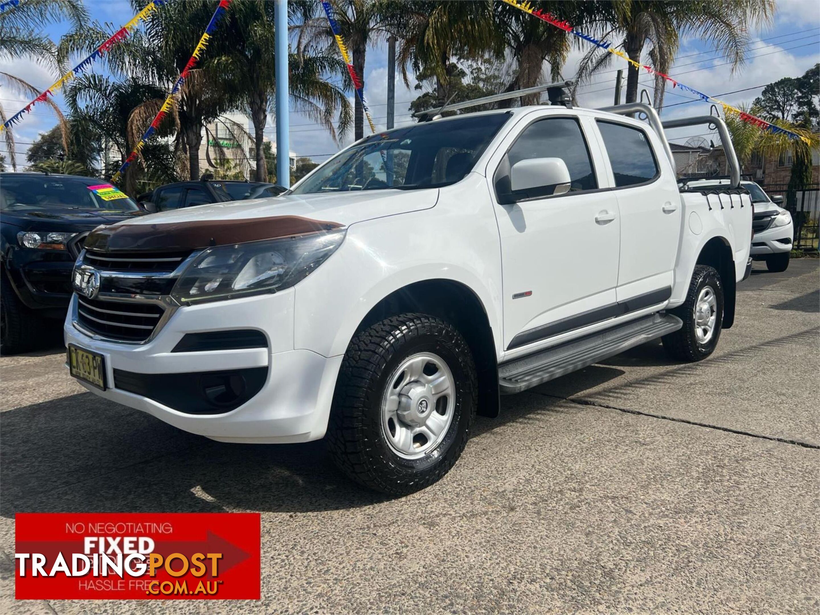 2017 HOLDEN COLORADO LS RGMY17 CAB CHASSIS
