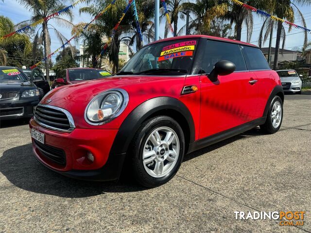 2013 MINI HATCH RAY R56LCI HATCHBACK