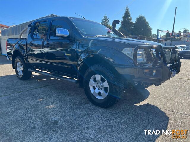 2008 NISSAN NAVARA ST X D40 UTILITY