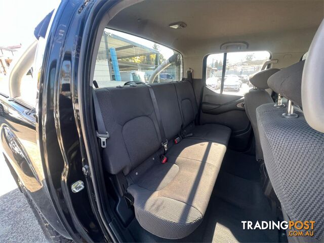 2008 NISSAN NAVARA ST X D40 UTILITY