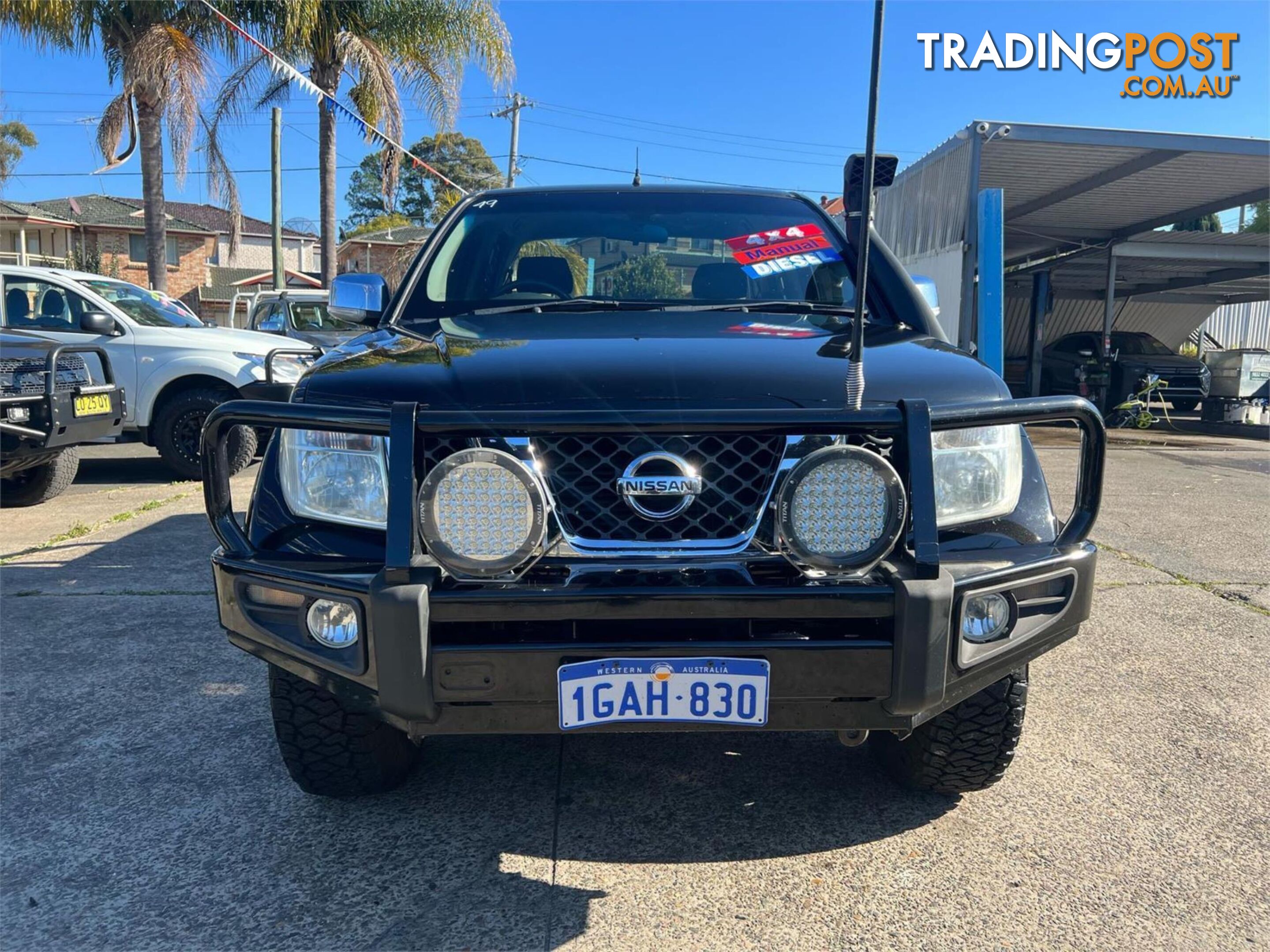 2008 NISSAN NAVARA ST X D40 UTILITY