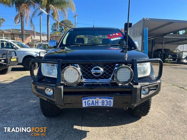 2008 NISSAN NAVARA ST X D40 UTILITY