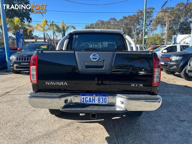 2008 NISSAN NAVARA ST X D40 UTILITY