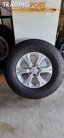 Nissan Navara 2017 Wheels