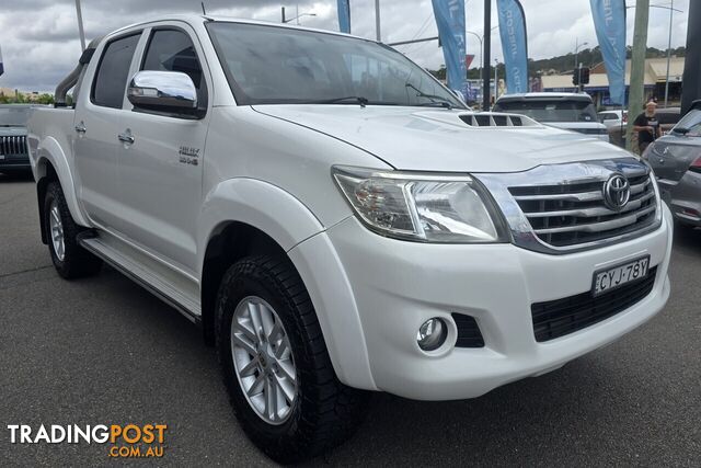 2015 TOYOTA HILUX SR5 DOUBLE CAB KUN26R MY14 UTILITY