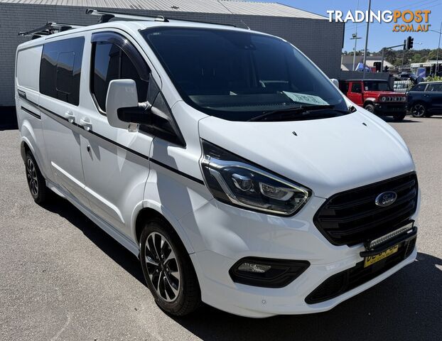 2023 FORD TRANSIT CUSTOM 320L (LOW ROOF) SPORT VN 2023.25MY DOUBLE CAB VAN