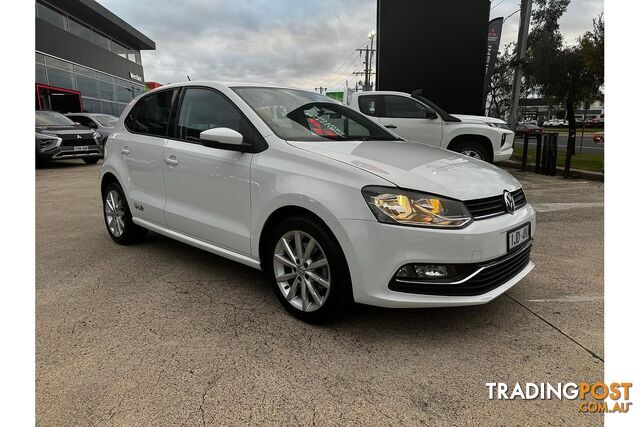 2017 VOLKSWAGEN POLO 81TSI URBAN+ 6R HATCH