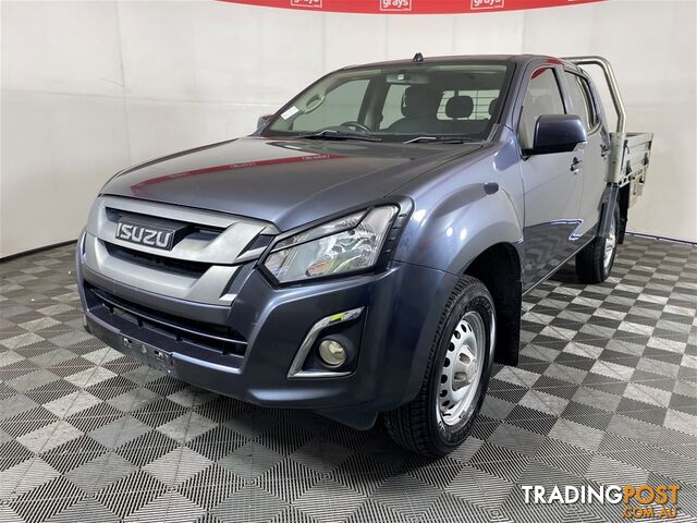 2017 Isuzu D-MAX 4X4 SX Turbo Diesel Manual Crew Cab Chassis