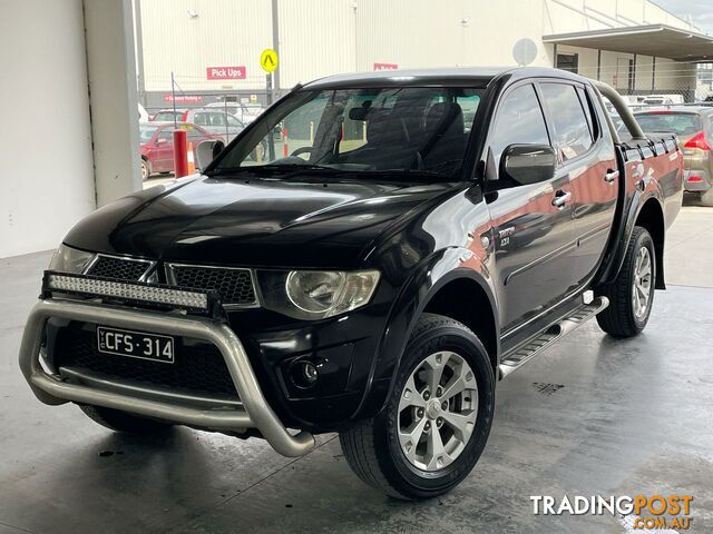 2012 Mitsubishi Triton 4X4 GLX R MN Turbo Diesel Automatic Dual Cab