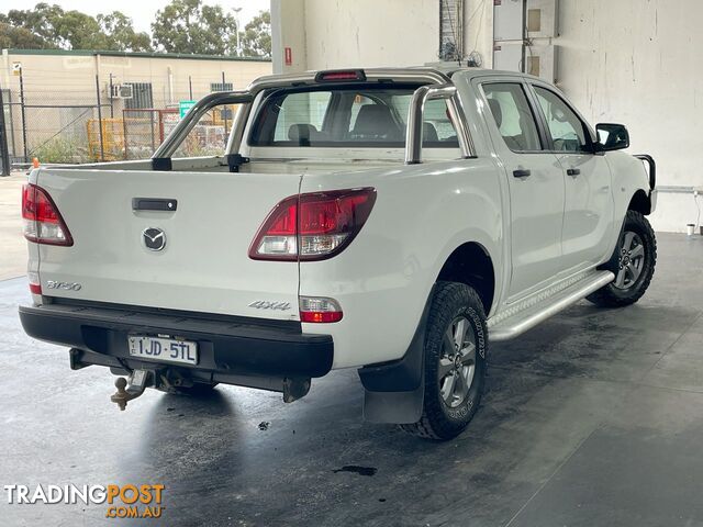 2017 Mazda BT-50 4X4 XT Turbo Diesel Automatic Dual Cab