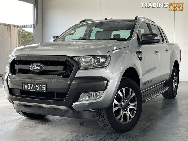 2017 Ford Ranger Wildtrak 4x4 PX II Turbo Diesel Automatic Dual Cab