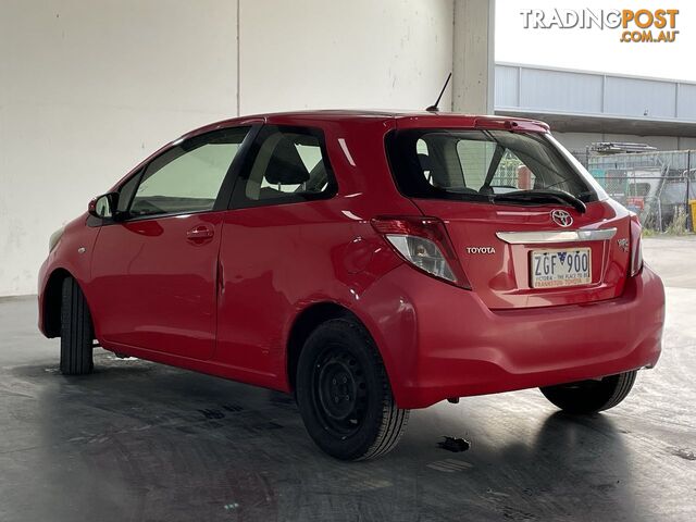 2012 Toyota Yaris YR NCP130R Automatic Hatchback