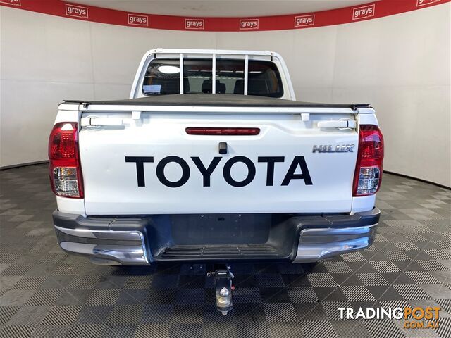 2016 Toyota Hilux 4X2 SR Hi Rider GUN136R Turbo Diesel Manual Dual Cab