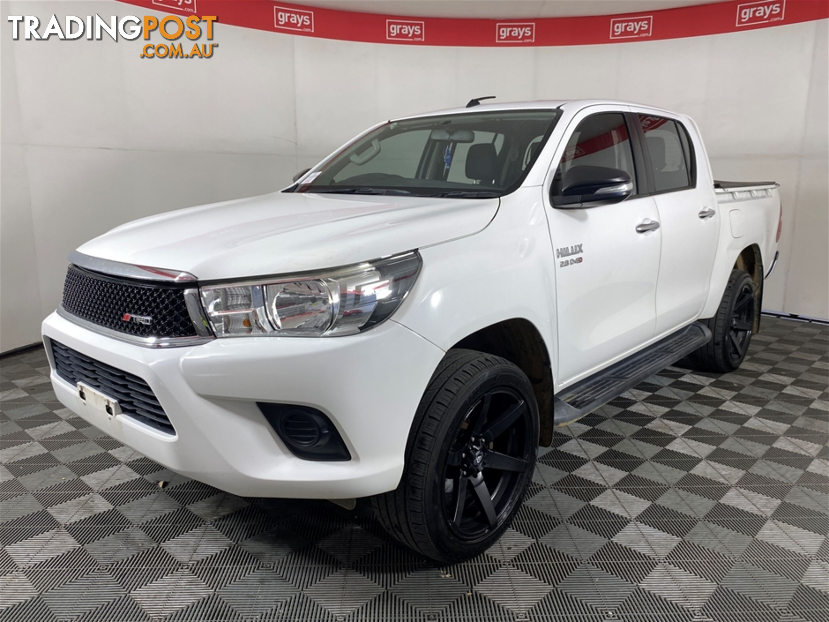 2016 Toyota Hilux 4X2 SR Hi Rider GUN136R Turbo Diesel Manual Dual Cab