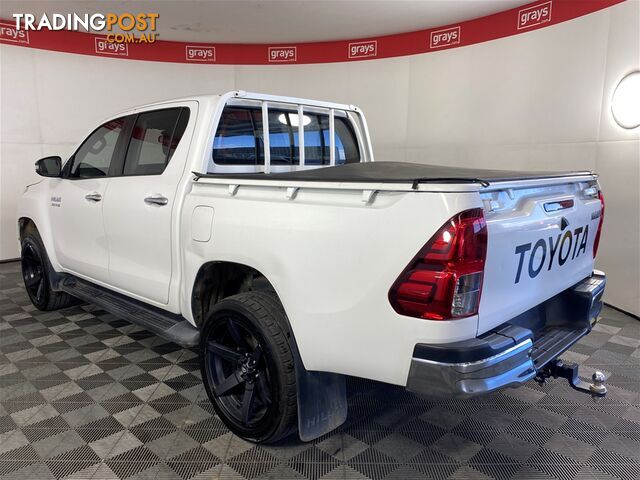 2016 Toyota Hilux 4X2 SR Hi Rider GUN136R Turbo Diesel Manual Dual Cab