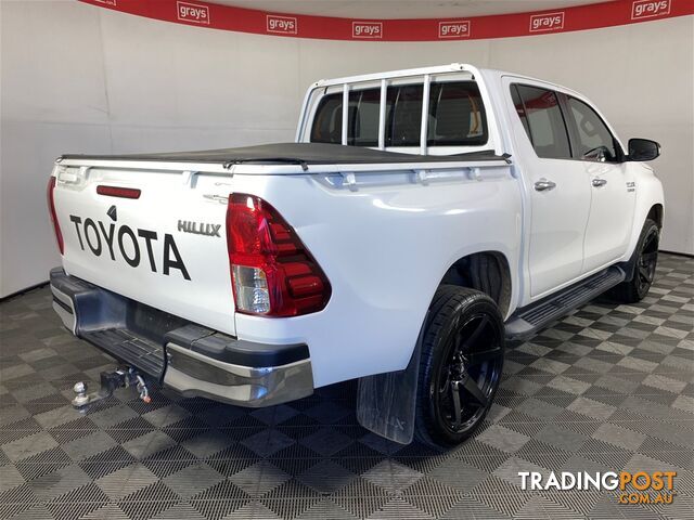 2016 Toyota Hilux 4X2 SR Hi Rider GUN136R Turbo Diesel Manual Dual Cab