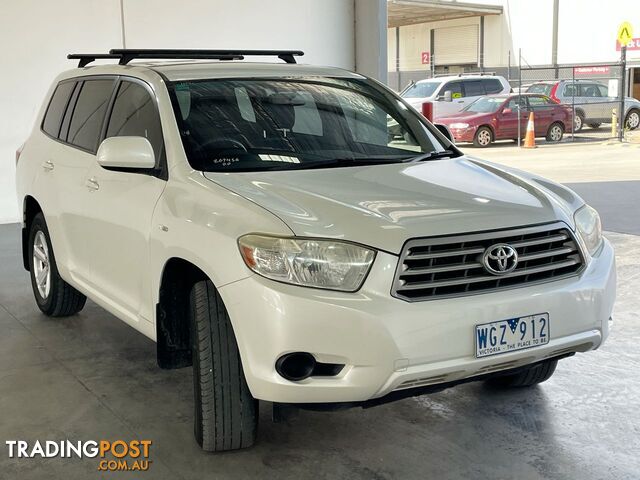 2008 Toyota Kluger 4X2 KX-R GSU40R Automatic 7 Seats Wagon