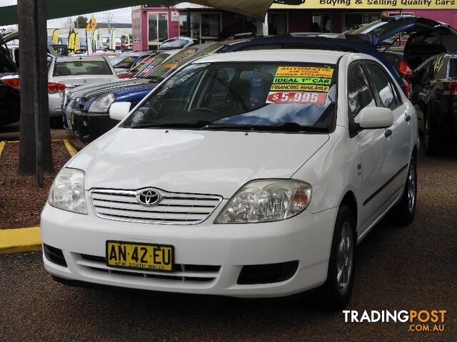 2006 Toyota Corolla Ascent ZZE122R 5Y Sedan - photo 4 of 20