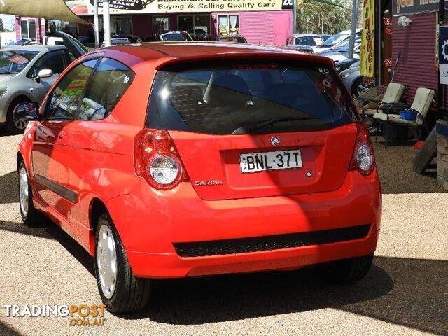 2009  Holden Barina  TK Hatchback