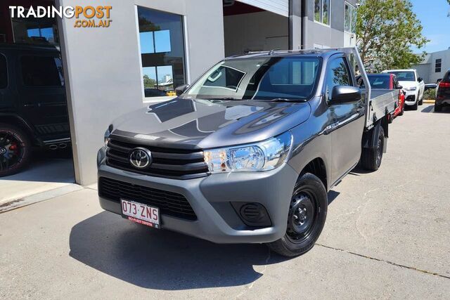 2020 TOYOTA HILUX WORKMATE 4X2 TGN121R CAB CHASSIS