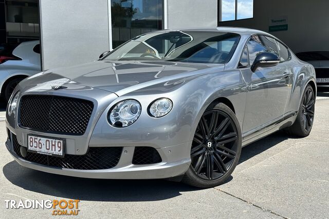 2013 BENTLEY CONTINENTAL GT SPEED 3W MY13 COUPE