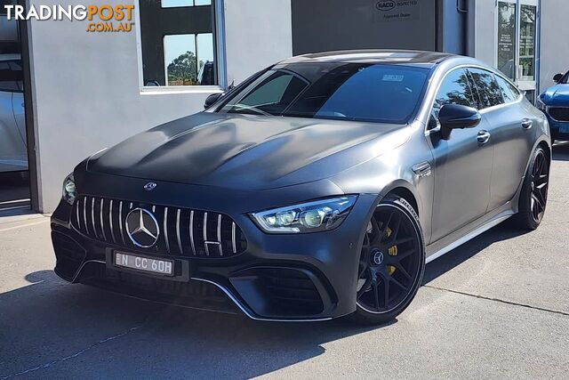 2020 MERCEDES-BENZ AMG GT 63 SPEEDSHIFT MCT 4MATIC S X290 800050MY COUPE