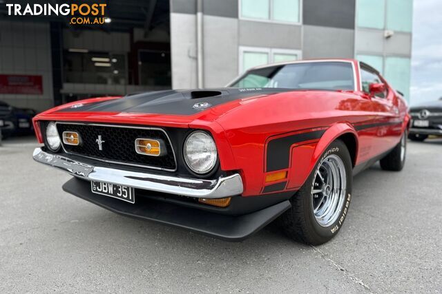 1971 FORD MUSTANG MACH 1 FASTBACK  FASTBACK - COUPE