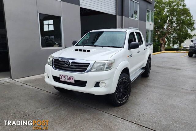 2012 TOYOTA HILUX SR DOUBLE CAB KUN26R MY12 UTILITY