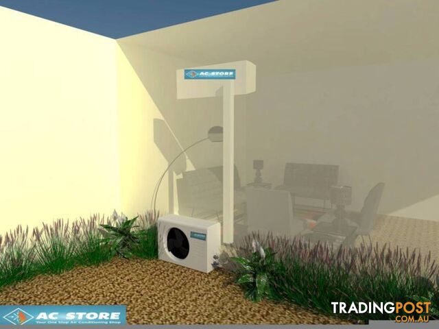 Fujitsu astg09kmca 2.5kw air conditioner 5yr warranty - photo 3 of 6