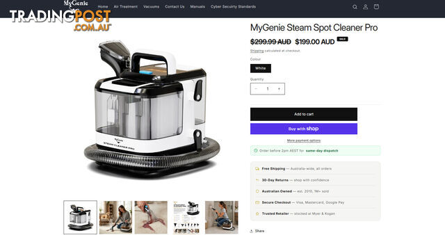 MyGenie Steam Spot Cleaner Pro - photo 5 of 5
