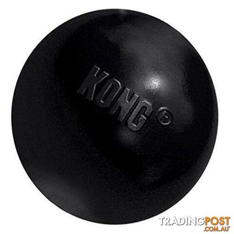 (Medium/Large, Black) - Kong Extreme Ball, Dog Toy, Medium/large