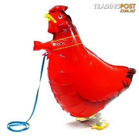 (CHICKEN / HEN) - MY BALLOON STOREÂ® â„¢ WALKING ANIMAL PET AIR WALKER HELIUM BALLOON PARTY DECOR FUN (CHICKEN / HEN)