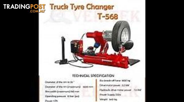 TRUCK TYRE FITTING MACHINE