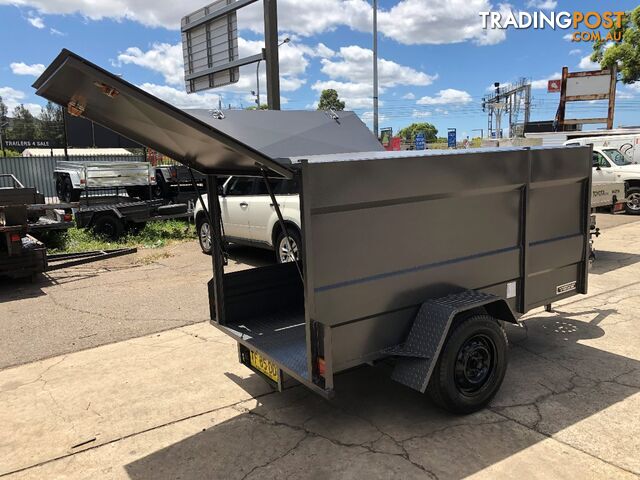 Enclosed Custom Tradesman Trailer, Single Axle with 4 Openings (Item 16) - photo 2 of 4