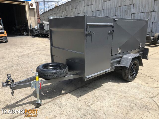 Enclosed Custom Tradesman Trailer, Single Axle with 4 Openings (Item 16) - photo 3 of 4