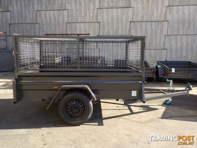Box Trailer with Cage (Item 11) - photo 2 of 3